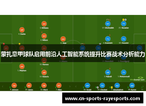 蒙扎意甲球队启用前沿人工智能系统提升比赛战术分析能力